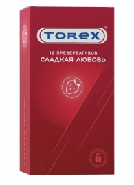 Презервативы Torex  Сладкая любовь  с ароматом клубники - 12 шт. - Torex - купить с доставкой в Якутске