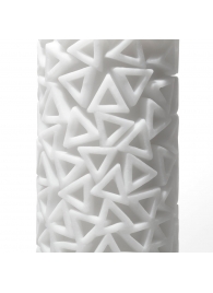 Белый 3D мастурбатор PILE - Tenga - в Якутске купить с доставкой