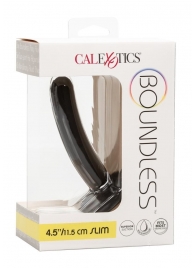 Черный анальный стимулятор Boundless 4.5” Slim Probe - 11,5 см. - California Exotic Novelties - купить с доставкой в Якутске