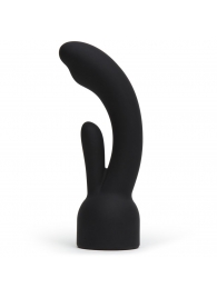 Черная насадка на вибратор Doxy - Rabbit Vibrator Doxy Attachment - Doxy в Якутске Черная насадка на вибратор Doxy - Rabbit Vibrator Doxy Attachment - Doxy