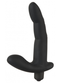 Черный вибромассажер простаты Naughty Finger Prostate Vibe - 13,8 см. - Orion - в Якутске купить с доставкой