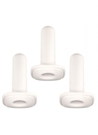 Набор из 3 узких сменных рукавов для мастурбатора Onyx - Kiiroo - в Якутске купить с доставкой