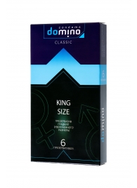 Презервативы увеличенного размера DOMINO Classic King size - 6 шт. - Domino - купить с доставкой в Якутске