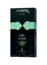Презервативы с пролонгирующим эффектом DOMINO Classic Long action - 6 шт. - Domino - купить с доставкой в Якутске
