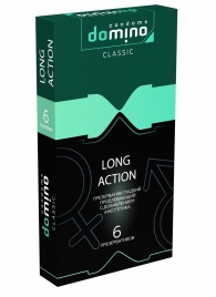 Презервативы с пролонгирующим эффектом DOMINO Classic Long action - 6 шт. - Domino - купить с доставкой в Якутске