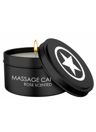 Массажная свеча с ароматом розы Massage Candle - Shots Media BV - купить с доставкой в Якутске