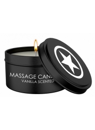 Массажная свеча с ароматом ванили Massage Candle - Shots Media BV - купить с доставкой в Якутске