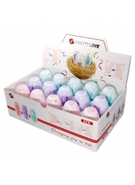 Набор из 15 мини-мастурбаторов Fantastic Egg Hard Boiled - Baile - в Якутске купить с доставкой