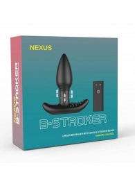 Черная анальная вибропробка Nexus B-Stroker - 13 см. - Nexus Range в Якутске Черная анальная вибропробка Nexus B-Stroker - 13 см. - Nexus Range