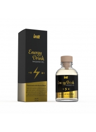 Массажный гель с согревающим эффектом Energy Drink - 30 мл. - INTT - купить с доставкой в Якутске