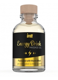 Массажный гель с согревающим эффектом Energy Drink - 30 мл. - INTT - купить с доставкой в Якутске