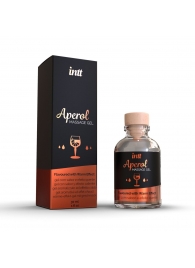 Массажный гель с согревающим эффектом Aperol - 30 мл. - INTT - купить с доставкой в Якутске