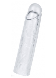 Прозрачная насадка-удлинитель Flawless Clear Penis Sleeve Add 1 - 15,5 см. - Lovetoy - в Якутске купить с доставкой