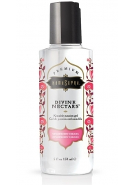 Гель-лубрикант на водной основе Divine Nectars Strawberry Dream с ароматом клубники - 150 мл. - Kama Sutra - купить с доставкой в Якутске
