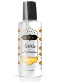 Гель-лубрикант на водной основе Divine Nectars Vanilla с ароматом ванили - 150 мл. - Kama Sutra - купить с доставкой в Якутске