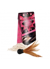 Пудра для тела Honey Dust Body Powder с ароматом клубники - 28 гр. - Kama Sutra - купить с доставкой в Якутске