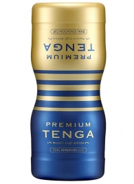 Мастурбатор TENGA Premium Dual Sensation Cup - Tenga - в Якутске купить с доставкой