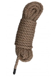 Пеньковая веревка для связывания Hemp Rope - 5 м. - Easy toys - купить с доставкой в Якутске