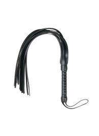 Черный флоггер Flogger Whip - 46 см. - Easy toys - купить с доставкой в Якутске