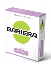 Классические презервативы Bariera Classic - 3 шт. - Bariera - купить с доставкой в Якутске