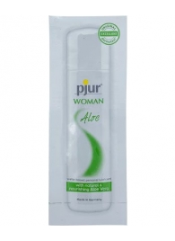 Лубрикант на водной основе pjur WOMAN Aloe - 2 мл. - Pjur - купить с доставкой в Якутске