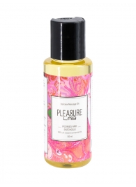 Массажное масло Pleasure Lab Delicate с ароматом пиона и пачули - 50 мл. - Pleasure Lab - купить с доставкой в Якутске