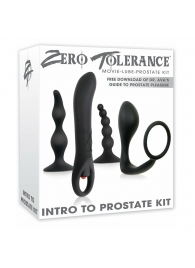 Набор стимуляторов простаты Intro To Prostate Kit - Zero Tolerance - в Якутске купить с доставкой