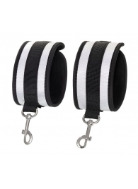 Серебристо-черные оковы Anonymo - ToyFa - купить с доставкой в Якутске Серебристо-черные оковы Anonymo - ToyFa - купить с доставкой в Якутске