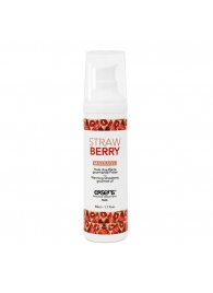Разогревающее массажное масло  с ароматом клубники Gourmet Strawberry - 50 мл. - Exsens - купить с доставкой в Якутске