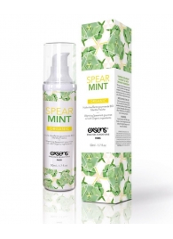 Разогревающее массажное масло Gourmet Spearmint Organic с органическими ингредиентами - 50 мл. - Exsens - купить с доставкой в Якутске