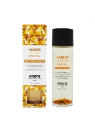 Органическое массажное масло AMBER JOJOBA - 100 мл. - Exsens - купить с доставкой в Якутске