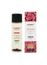 Органическое массажное масло GARNET ARGAN - 100 мл. - Exsens - купить с доставкой в Якутске