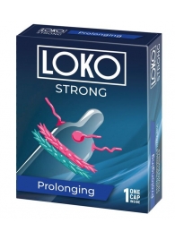 Стимулирующая насадка на пенис LOKO STRONG с продлевающим эффектом - Sitabella - в Якутске купить с доставкой