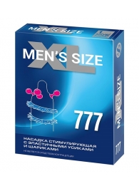 Стимулирующая насадка на пенис MEN SIZE 777 - Sitabella - в Якутске купить с доставкой