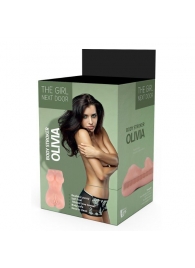 Телесный мастурбатор-вагина Olivia - Dream Toys - в Якутске купить с доставкой