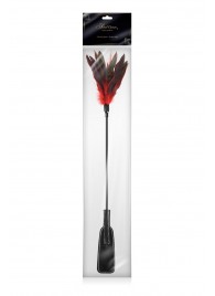 Стек-щекоталка Sweet Caress Feather Whip - 58 см. - Sweet Caress - купить с доставкой в Якутске