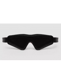 Двусторонняя красно-черная маска на глаза Reversible Faux Leather Blindfold - Fifty Shades of Grey - купить с доставкой в Якутске