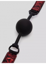 Кляп-шар на двусторонних ремешках Reversible Silicone Ball Gag - Fifty Shades of Grey - купить с доставкой в Якутске