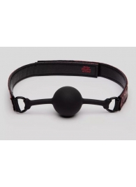 Кляп-шар на двусторонних ремешках Reversible Silicone Ball Gag - Fifty Shades of Grey - купить с доставкой в Якутске
