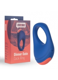 Синее эрекционное кольцо RRRING Dinner Date Cock Ring - FeelzToys - в Якутске купить с доставкой