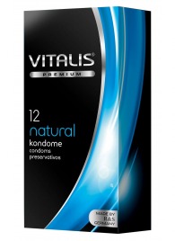 Классические презервативы VITALIS PREMIUM natural - 12 шт. - Vitalis - купить с доставкой в Якутске