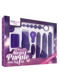 Эротический набор Toy Joy Mega Purple - Toy Joy - купить с доставкой в Якутске