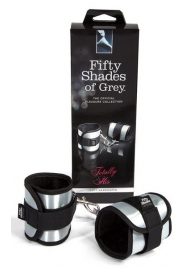Серо-черные наручники Totally His - Fifty Shades of Grey - купить с доставкой в Якутске