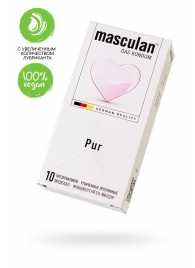 Супертонкие презервативы Masculan Pur - 10 шт. - Masculan - купить с доставкой в Якутске