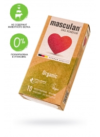 Экологически чистые презервативы Masculan Organic - 10 шт. - Masculan - купить с доставкой в Якутске