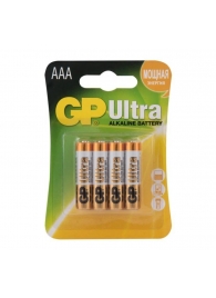 Батарейки алкалиновые GP Ultra Alkaline 24А AАA/LR03 - 4 шт. - Элементы питания - купить с доставкой в Якутске