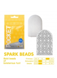 Карманный мастурбатор Spark Beads - Tenga - в Якутске купить с доставкой