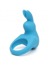 Голубое эрекционное виброкольцо Happy Rabbit Rechargeable Rabbit Cock Ring - Happy Rabbit - в Якутске купить с доставкой