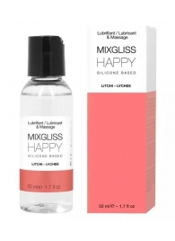 Смазка на силиконовой основе Mixgliss Happy - 50 мл. - Mixgliss - купить с доставкой в Якутске