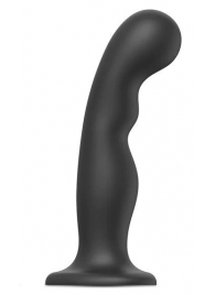 Черная насадка Strap-On-Me Dildo Plug P G size XXL - Strap-on-me - купить с доставкой в Якутске